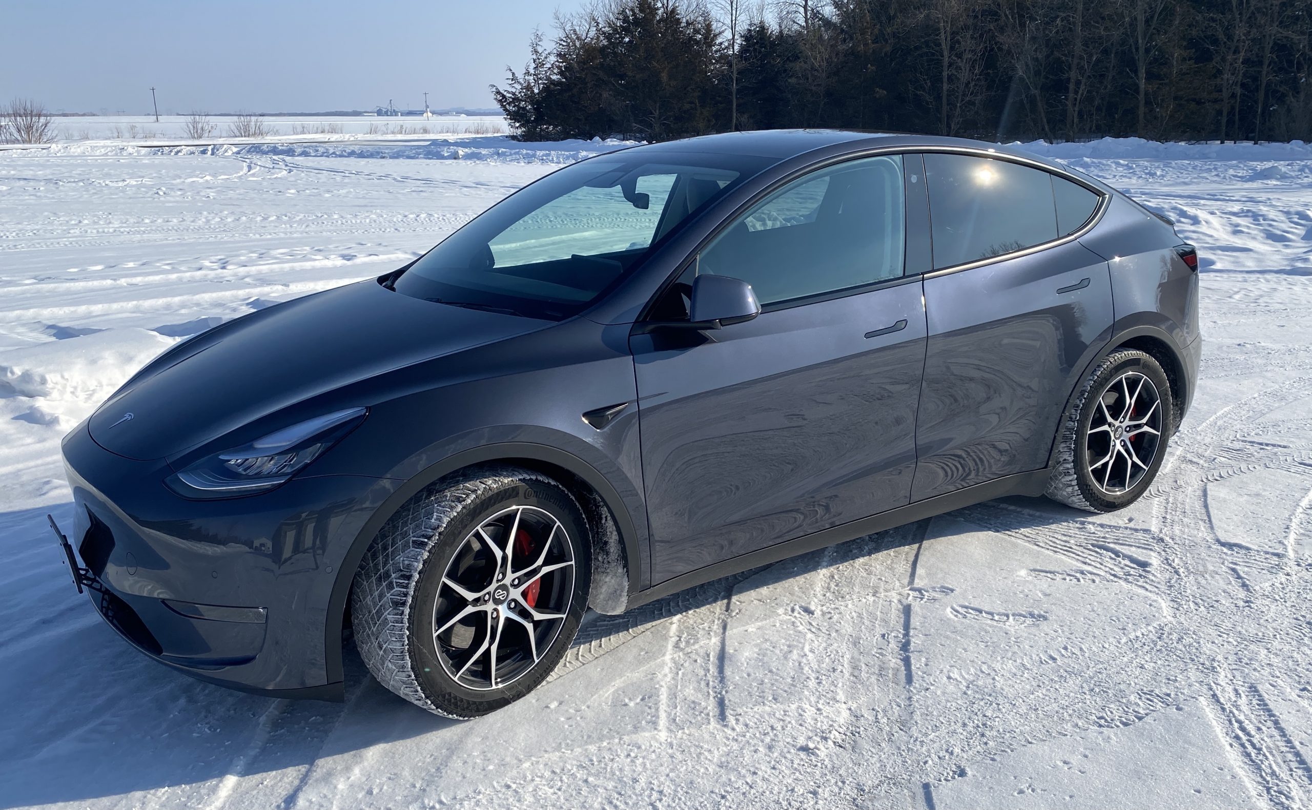 2020 / Model Y / Long Range AWD Performance / Midnight Silver Metallic