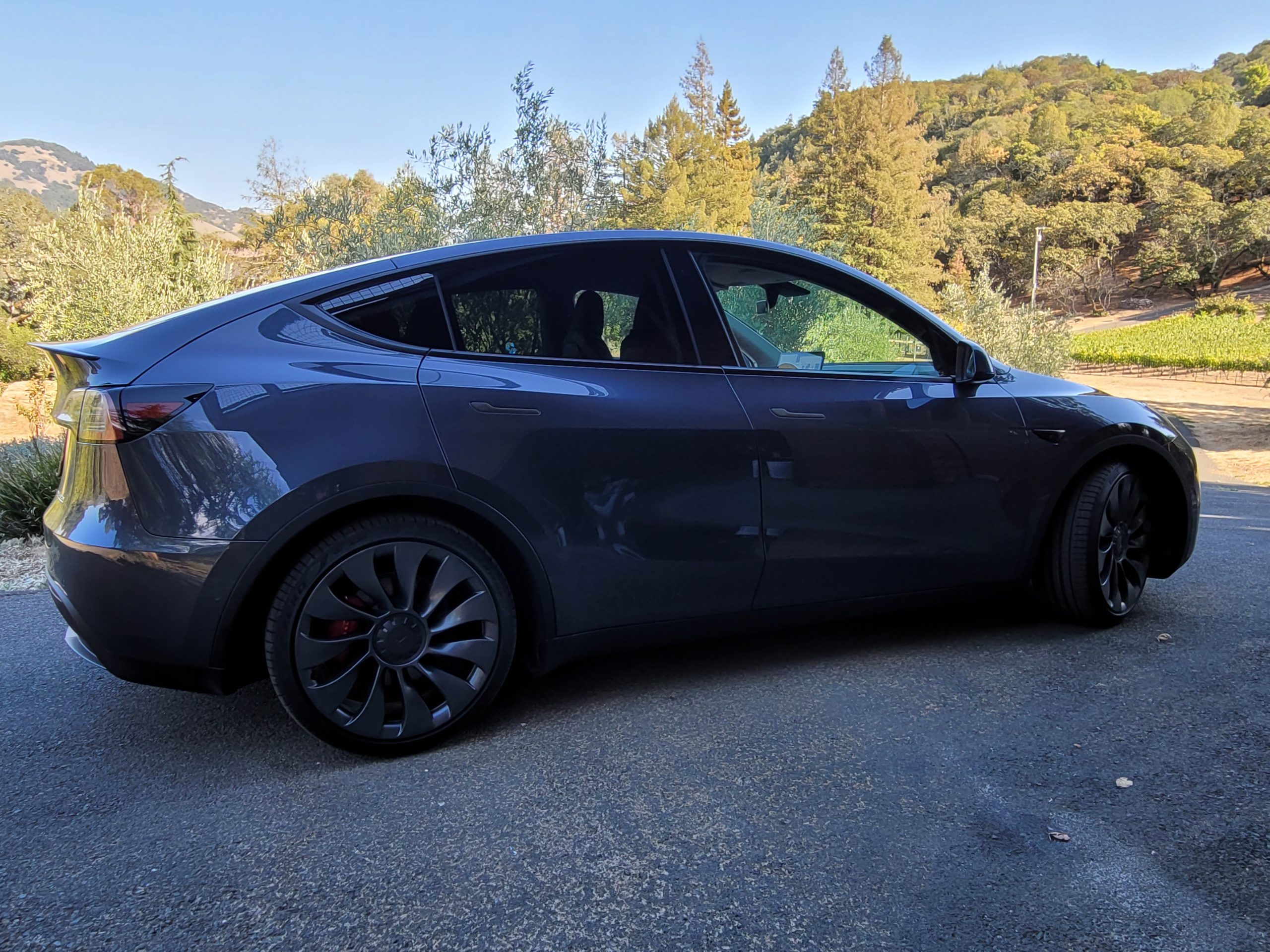 2020 / Model Y / Long Range AWD Performance / Midnight Silver Metallic