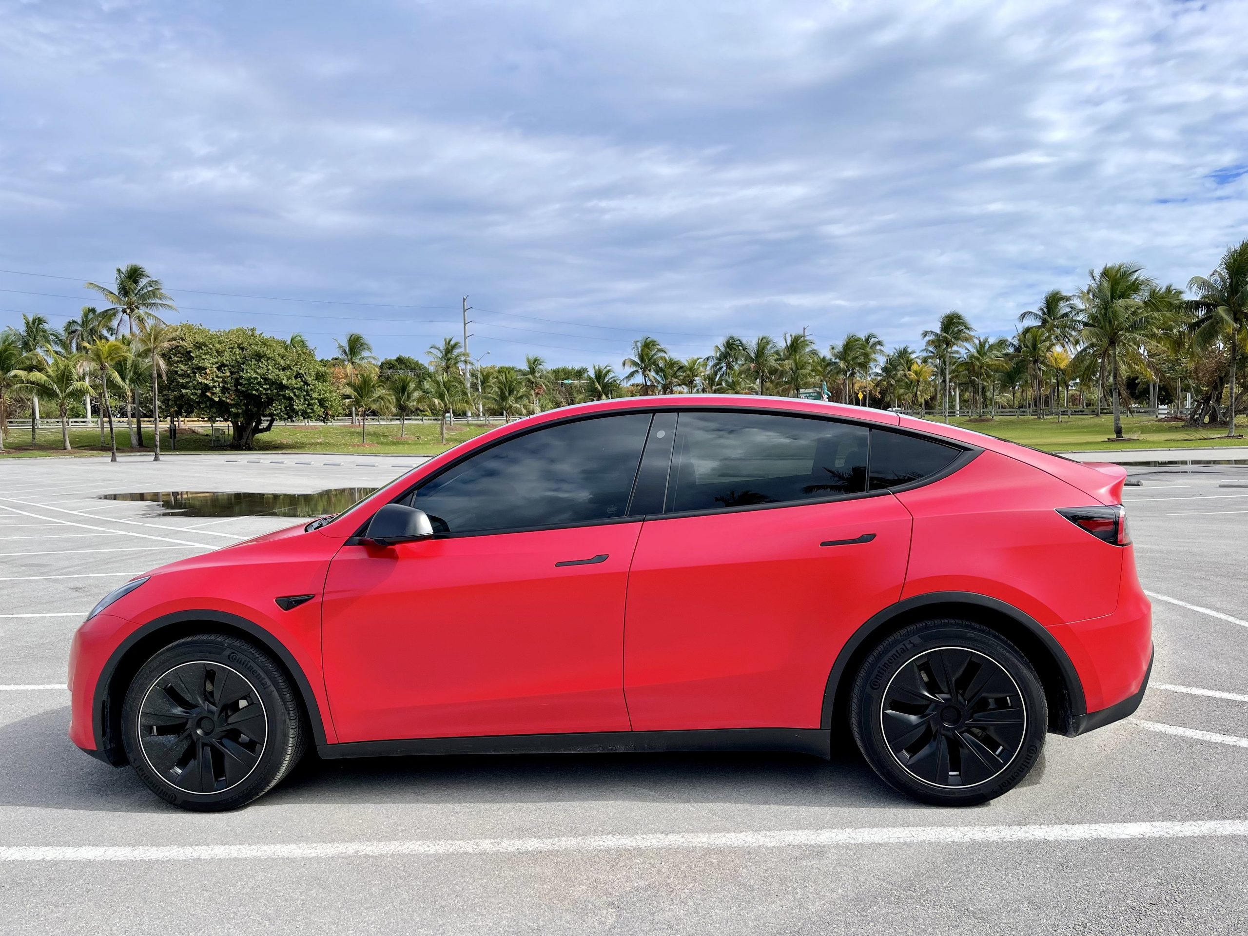 2021 / Model Y / Long Range AWD / Red Multi Coat F582X Sell Your