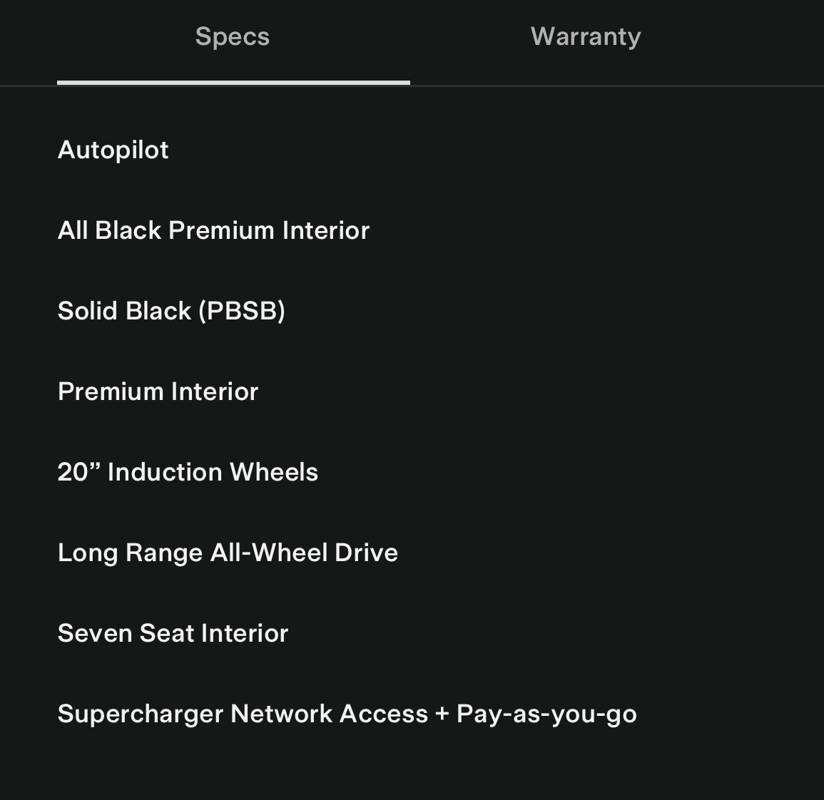 2021 / Model Y / Long Range AWD / Black VPMSR Sell Your Tesla