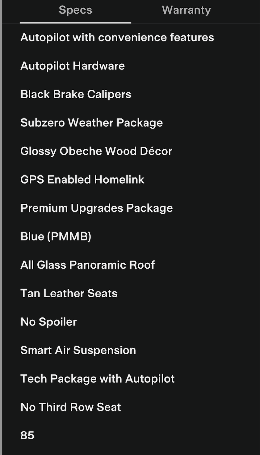 2015 / Model S / 85 / Blue 5RTVI Sell Your Tesla Only Used Tesla