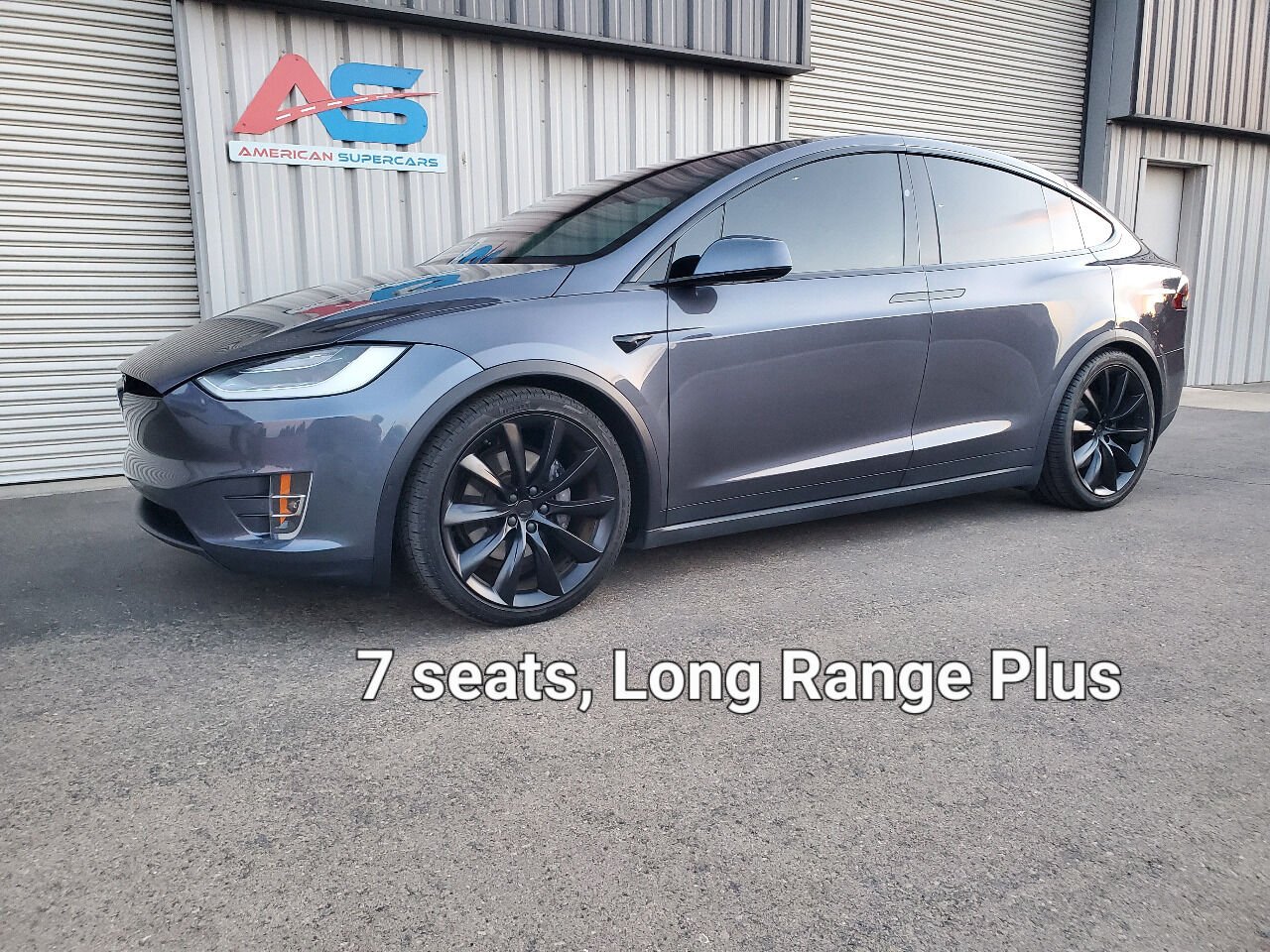 2021 / Model X / Long Range Plus / Midnight Silver Metallic ASCC63A